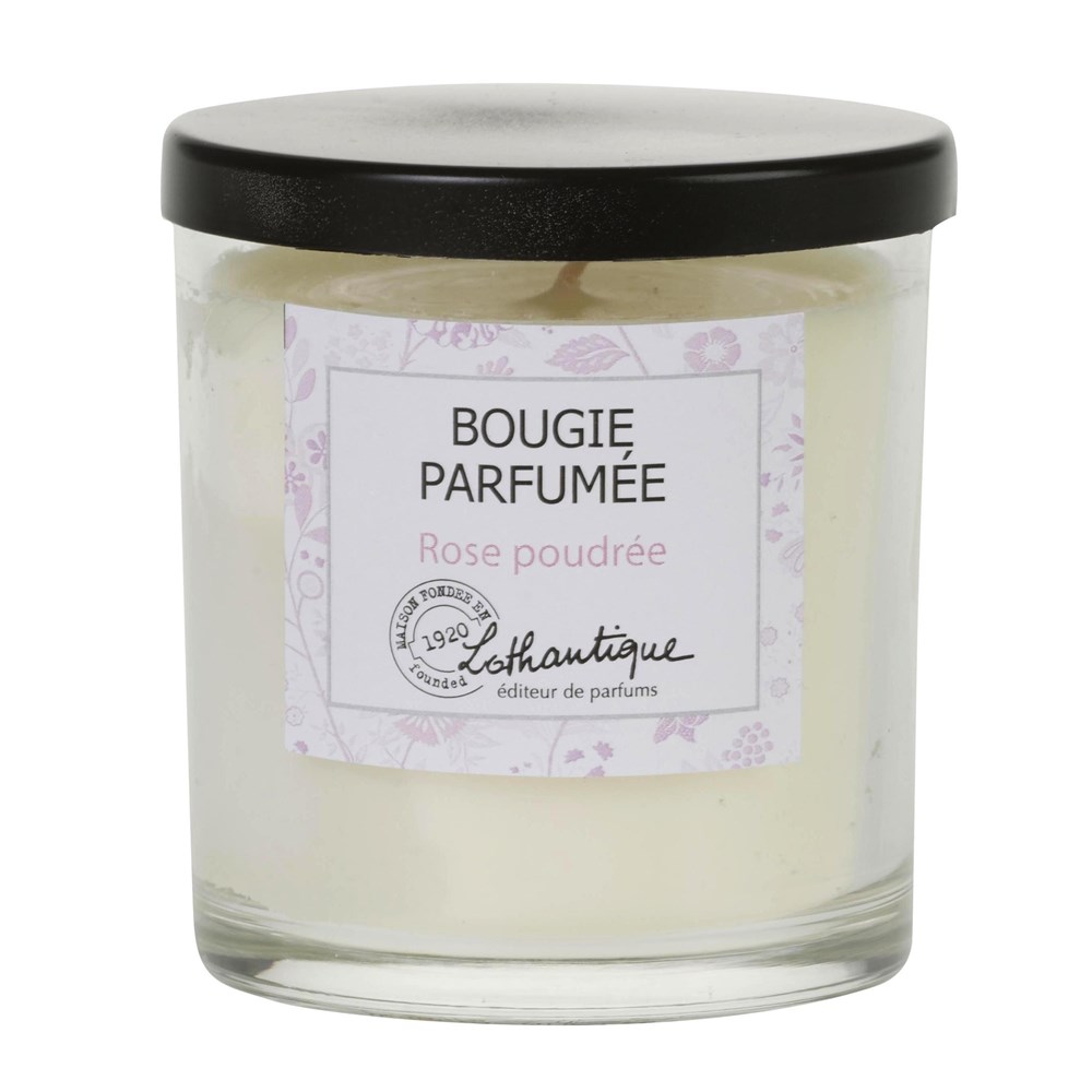Lothantique Vonná svíčka 160 g Powdery Rose - L`editeur de parfums Lothantique