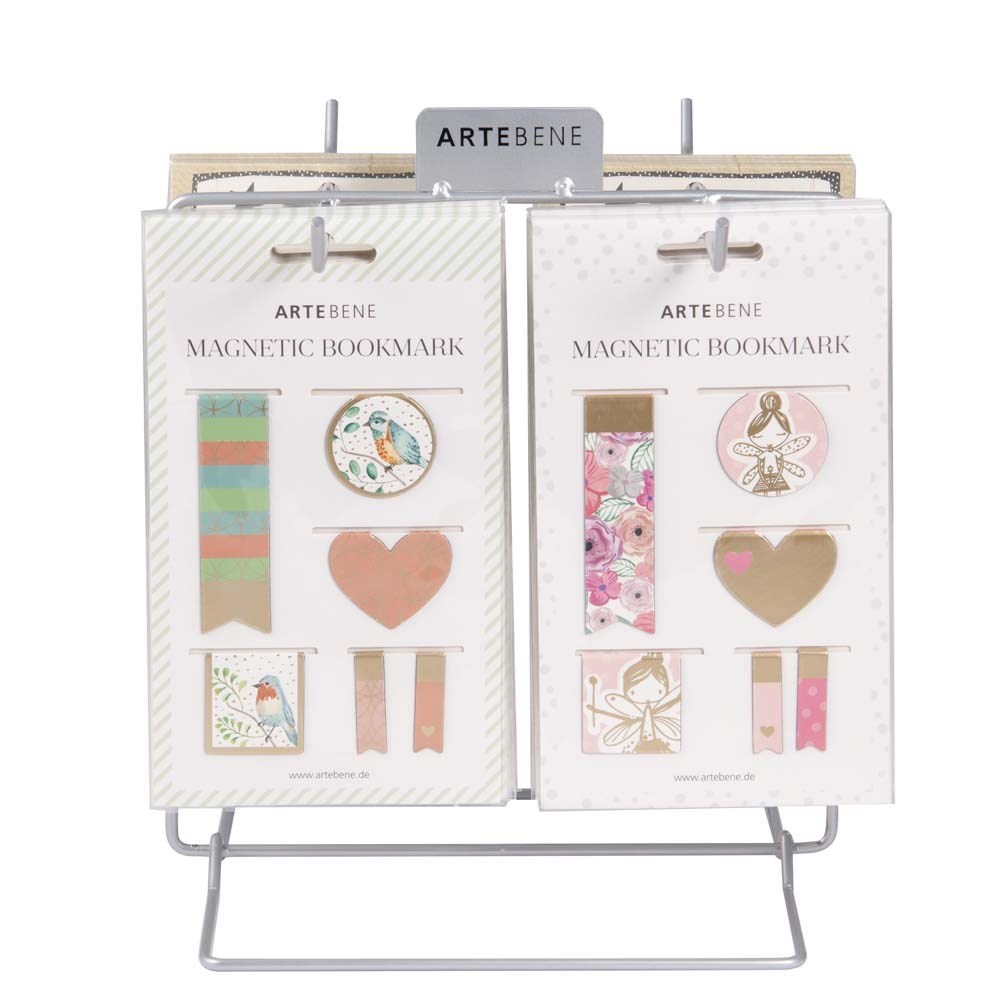 Artebene Magnetické záložky 20 bal/2dr a 6 ks Vogel Fee Artebene