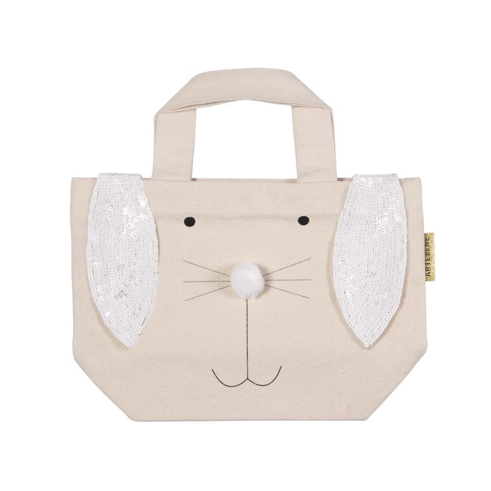 Artebene Velikonoční taška 29x19x10 cm Hase weiß Artebene