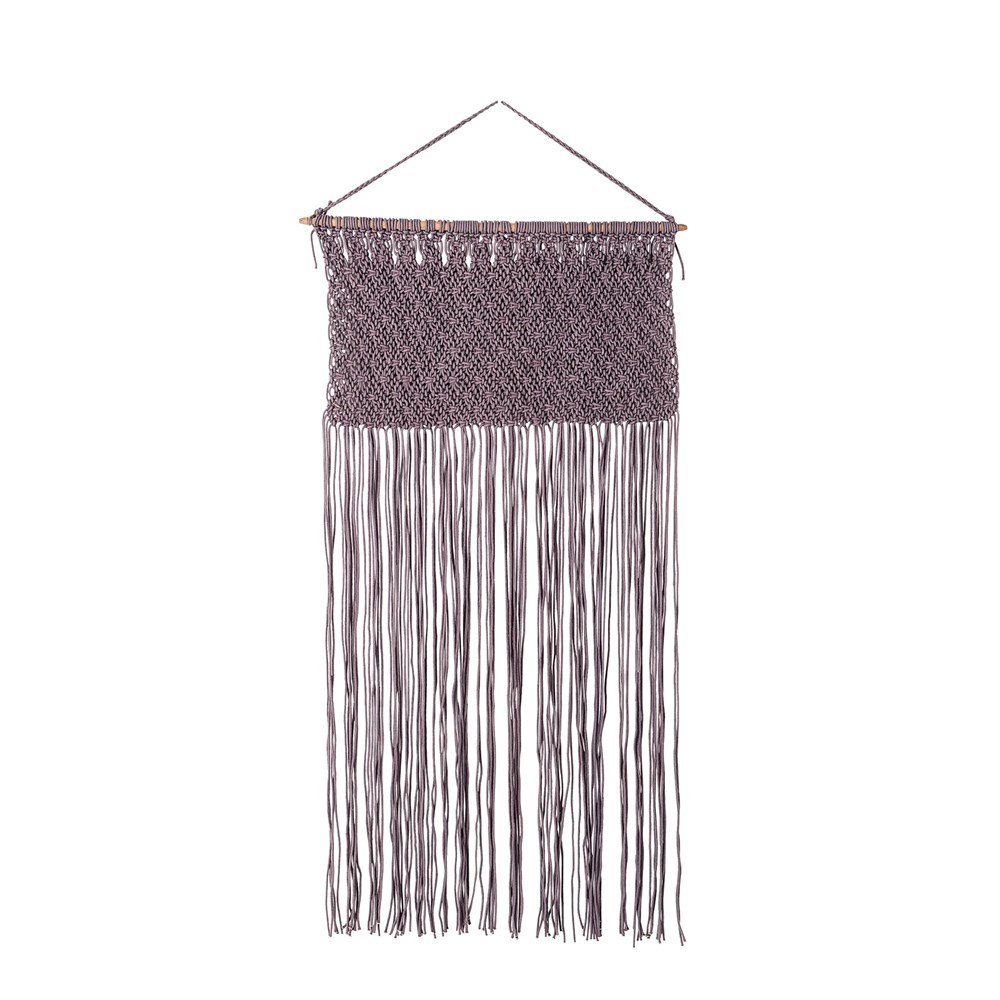 Bloomingville Bavlněná dekorace na stěnu macrame 90x60 cm Bloomingville