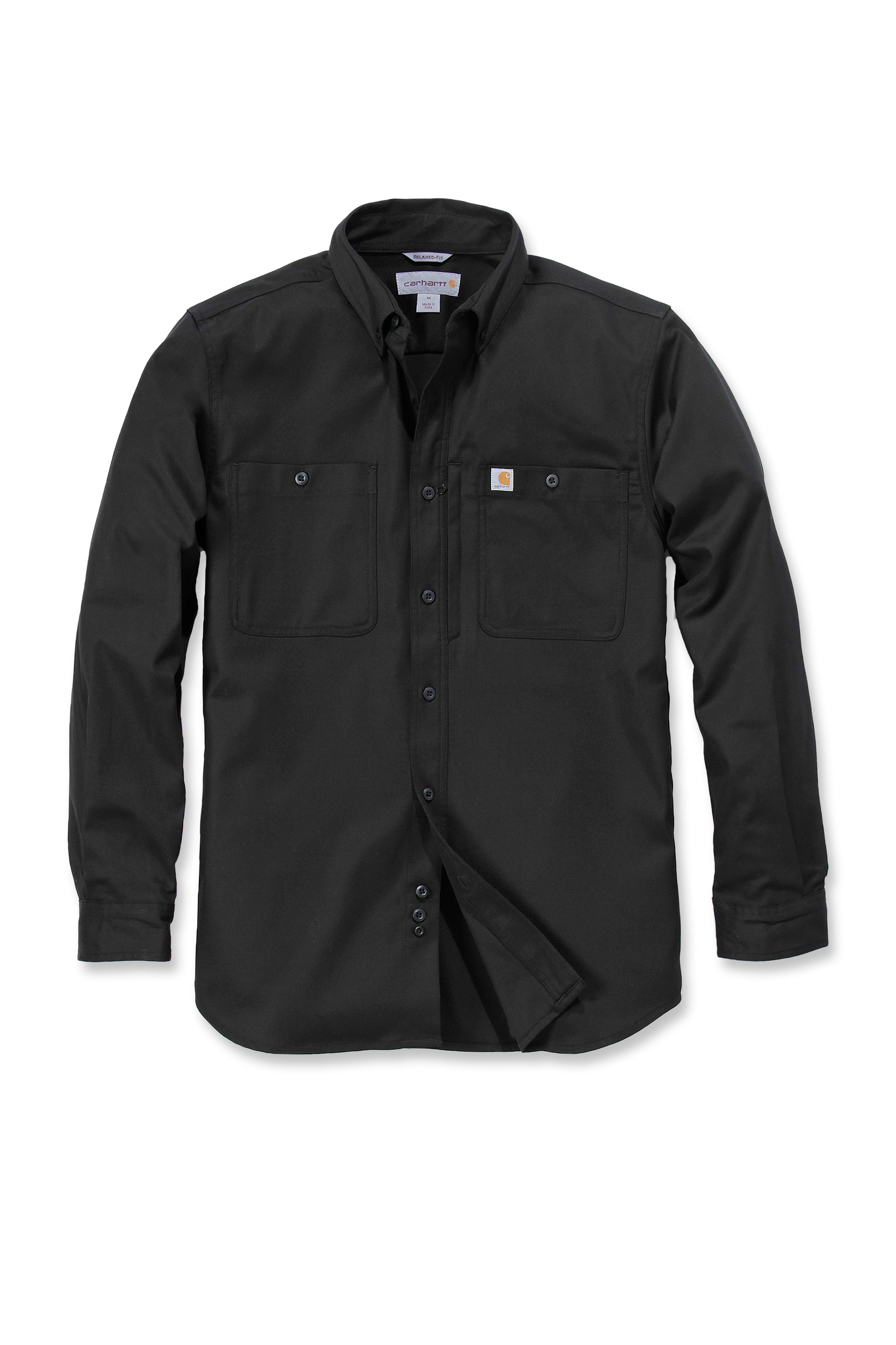 Košile s dlouhým rukávem Carhartt černá XL Rugged Professional Short Sleeve Work Shirt Carhartt