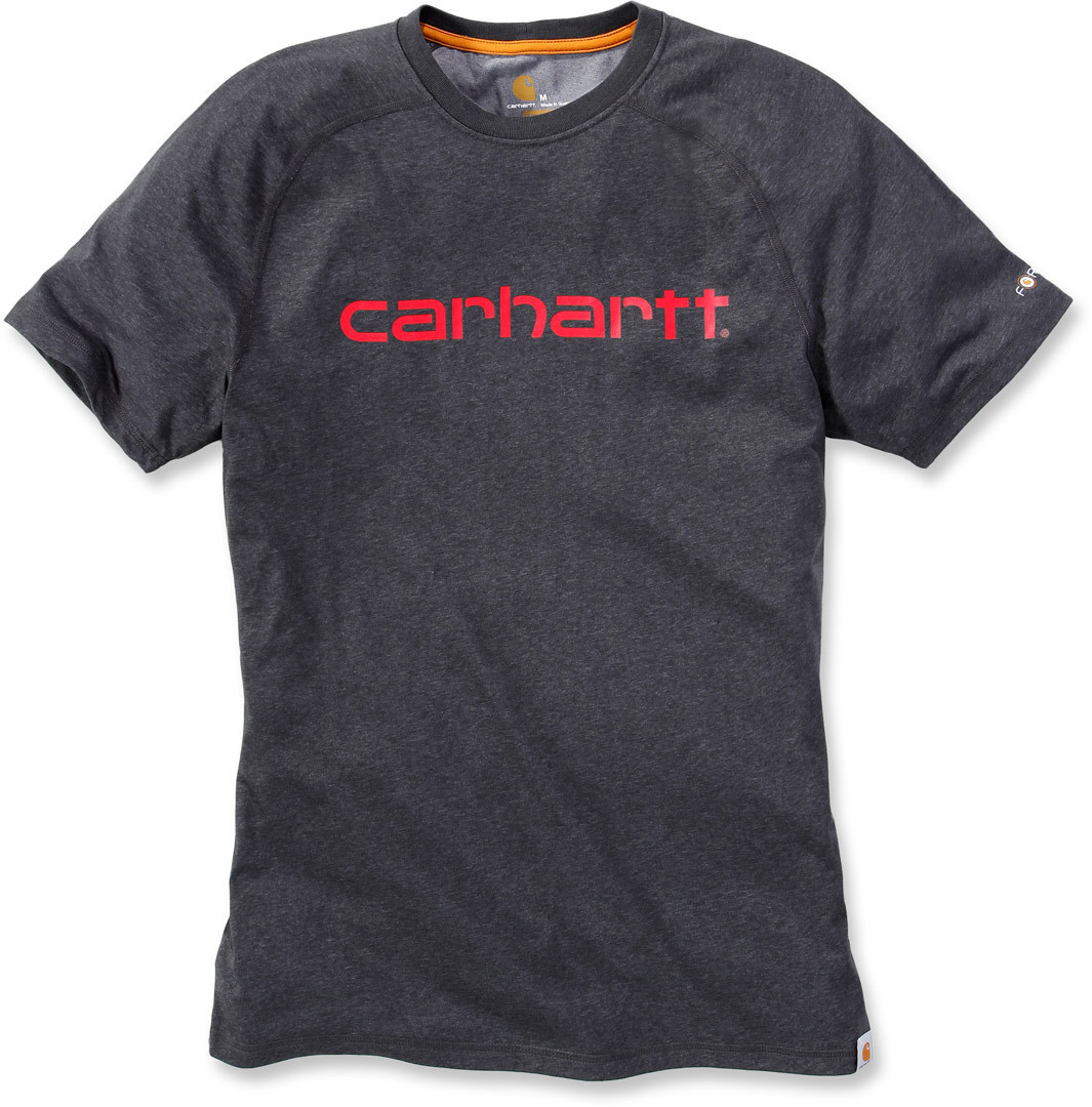 Triko Carhartt tmavě šedivé XXL FORCE™ Cotton Delmont Graphic Short XXL-Sleeve T-Shirt Carhartt