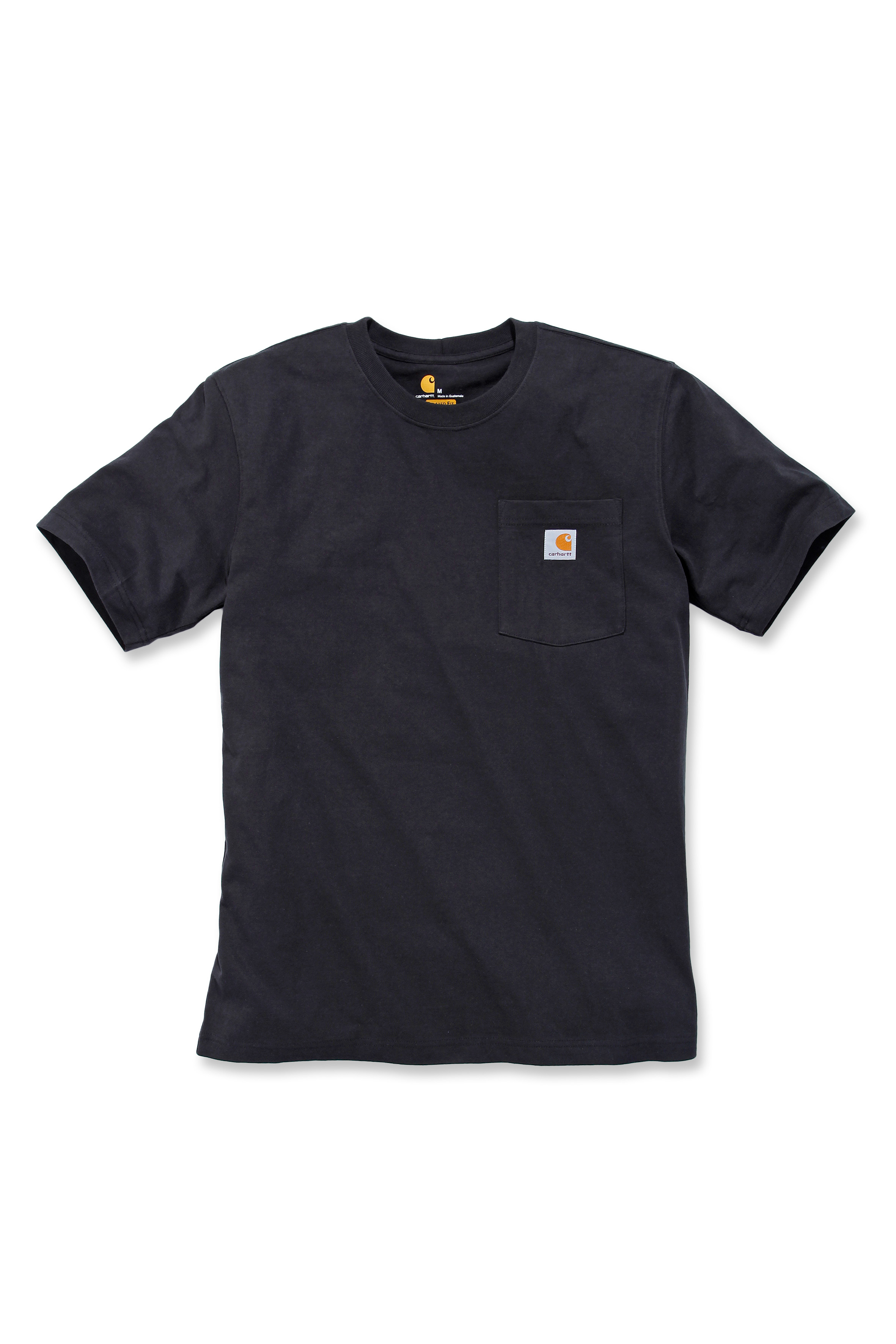 Triko Carhartt L černé Workwear Pocket Short L-Sleve T-shirt Carhartt