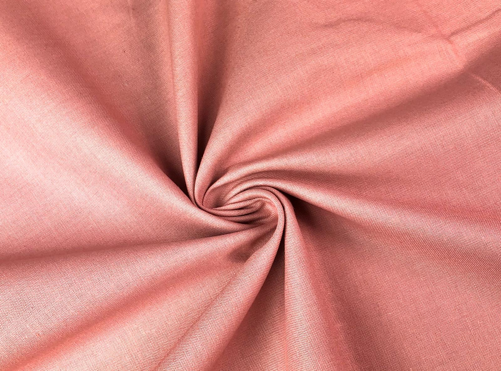 Bavlněné plátno starorůžové