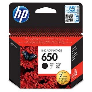 Cartridge HP 650 CZ101AE (Černá) | Tonery a náplně HP