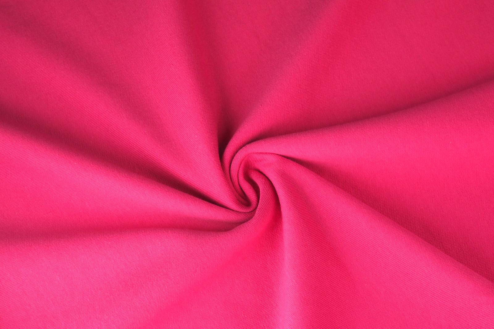 Teplákovina elastická cyklámen 240 g