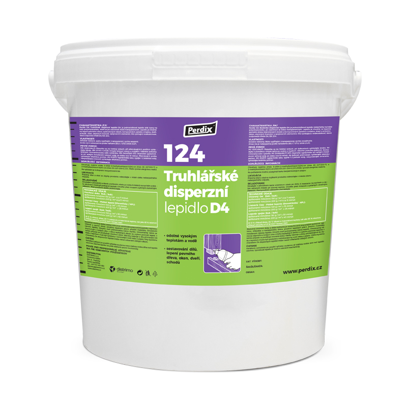 PERDIX – 124 Truhlářské disperzní lepidlo D4 30kg Distrimo-cz