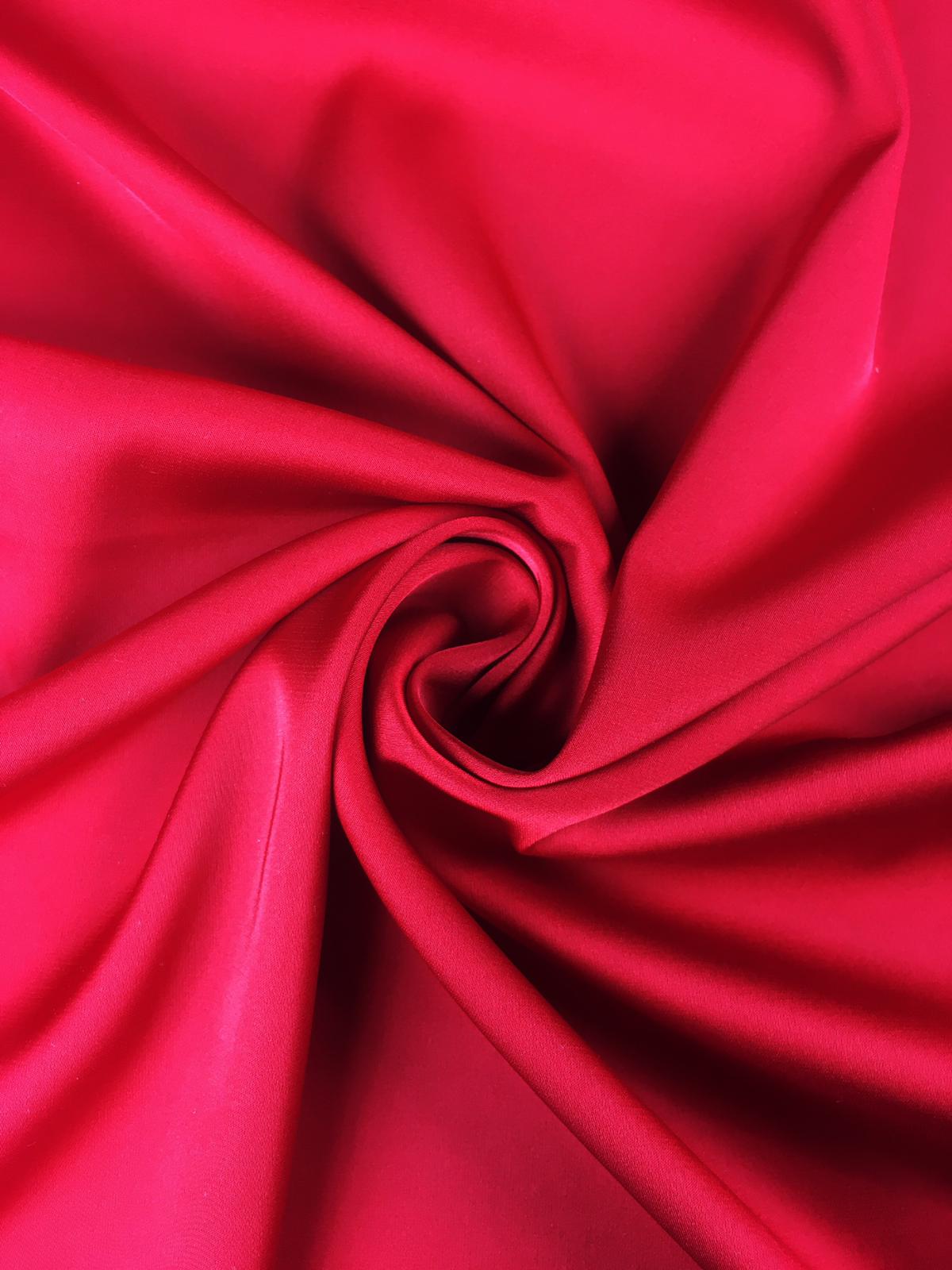 Umělé hedvábí / Silky Armani červená jahodová