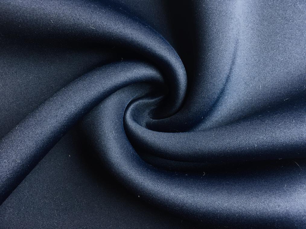 Úplet scuba líc modrá navy a rub melé šedé