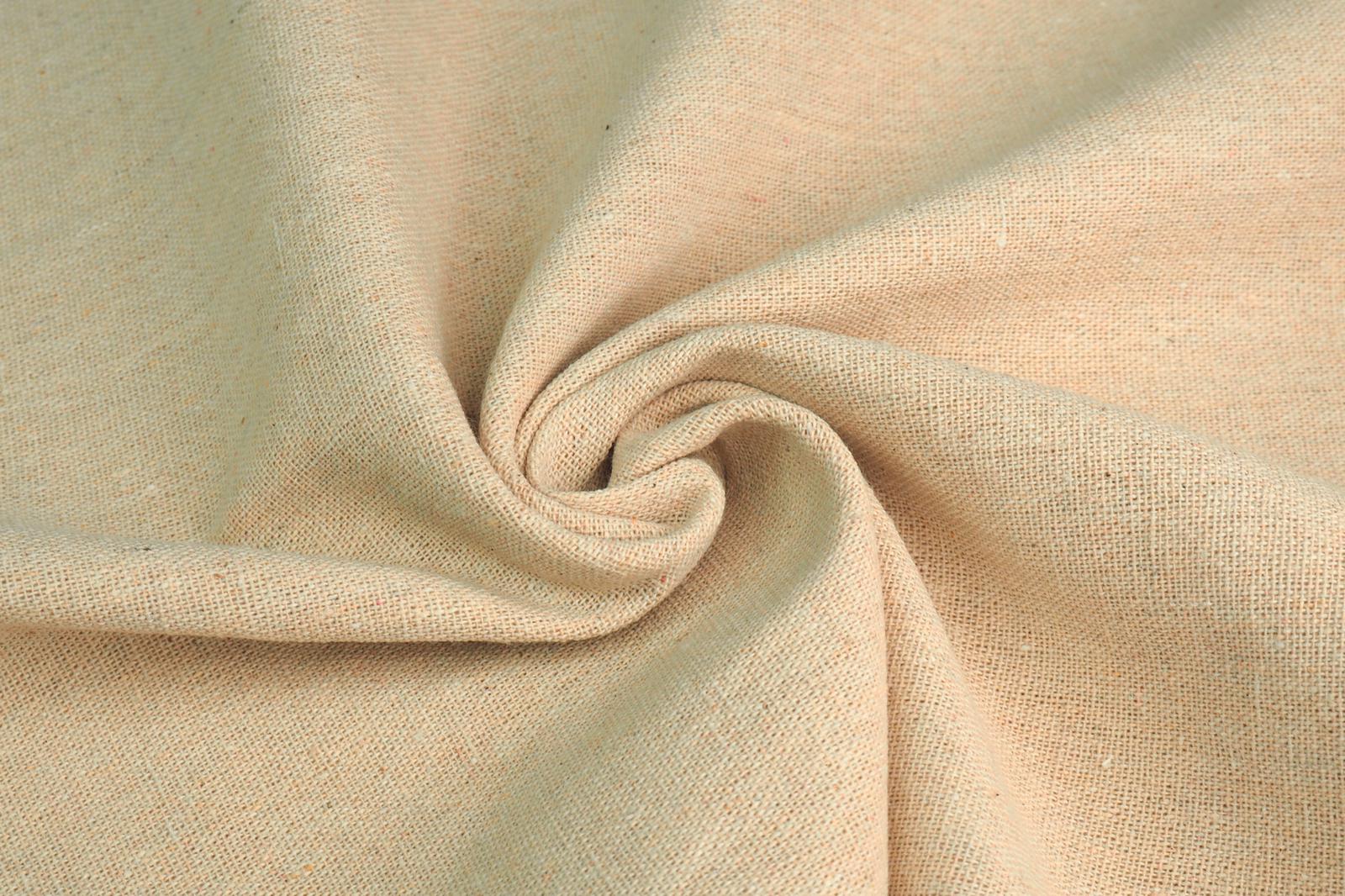 Lněná látka béžová