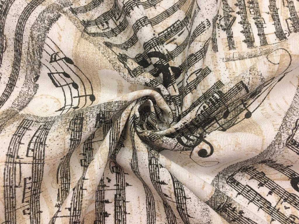 Bavlna režná notová osnova