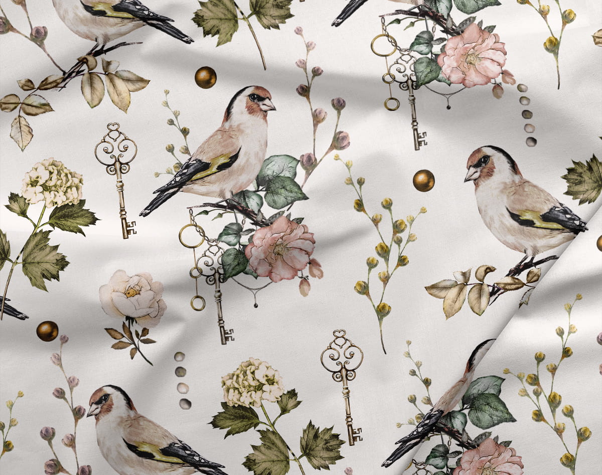 Teplákovina ptáci a klíč