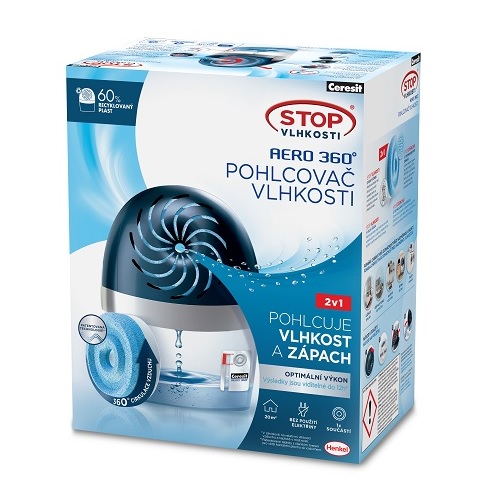 Ceresit STOP vlhkosti AERO 360° – přístroj MODRÝ Distrimo-cz