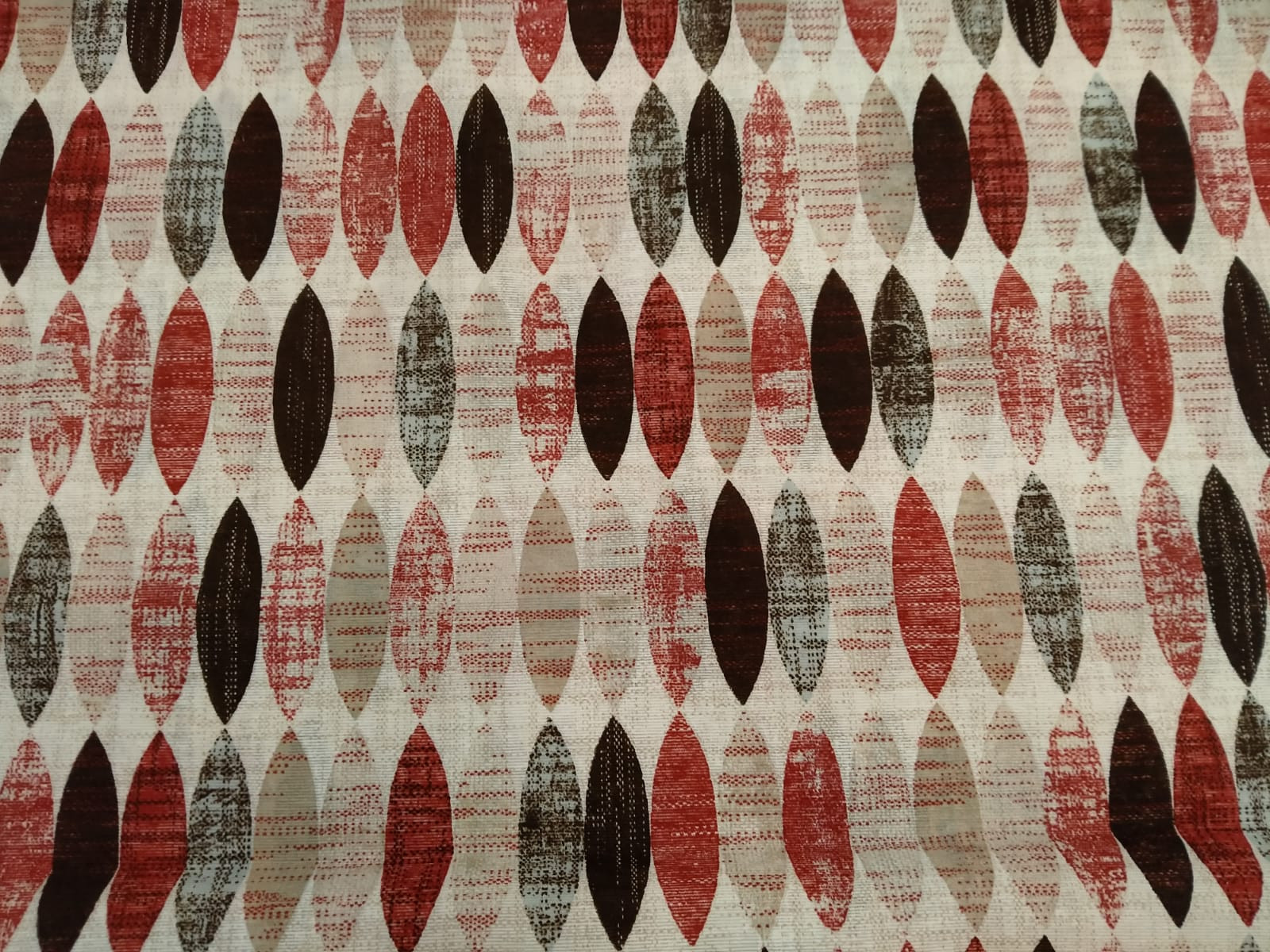 Bavlna režná barevné elipsy