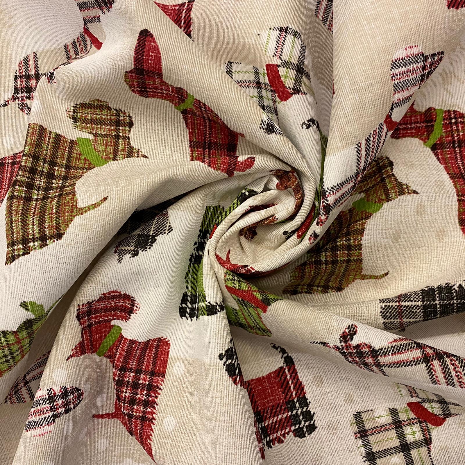 Bavlna režná barevní psi