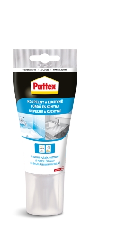 PATTEX Koupelny a kuchyně 50ml – bílý. Distrimo-cz
