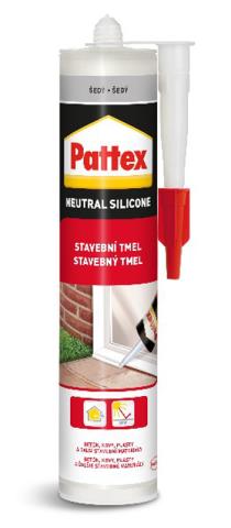 PATTEX Stavební tmel 280ml – šedý Distrimo-cz