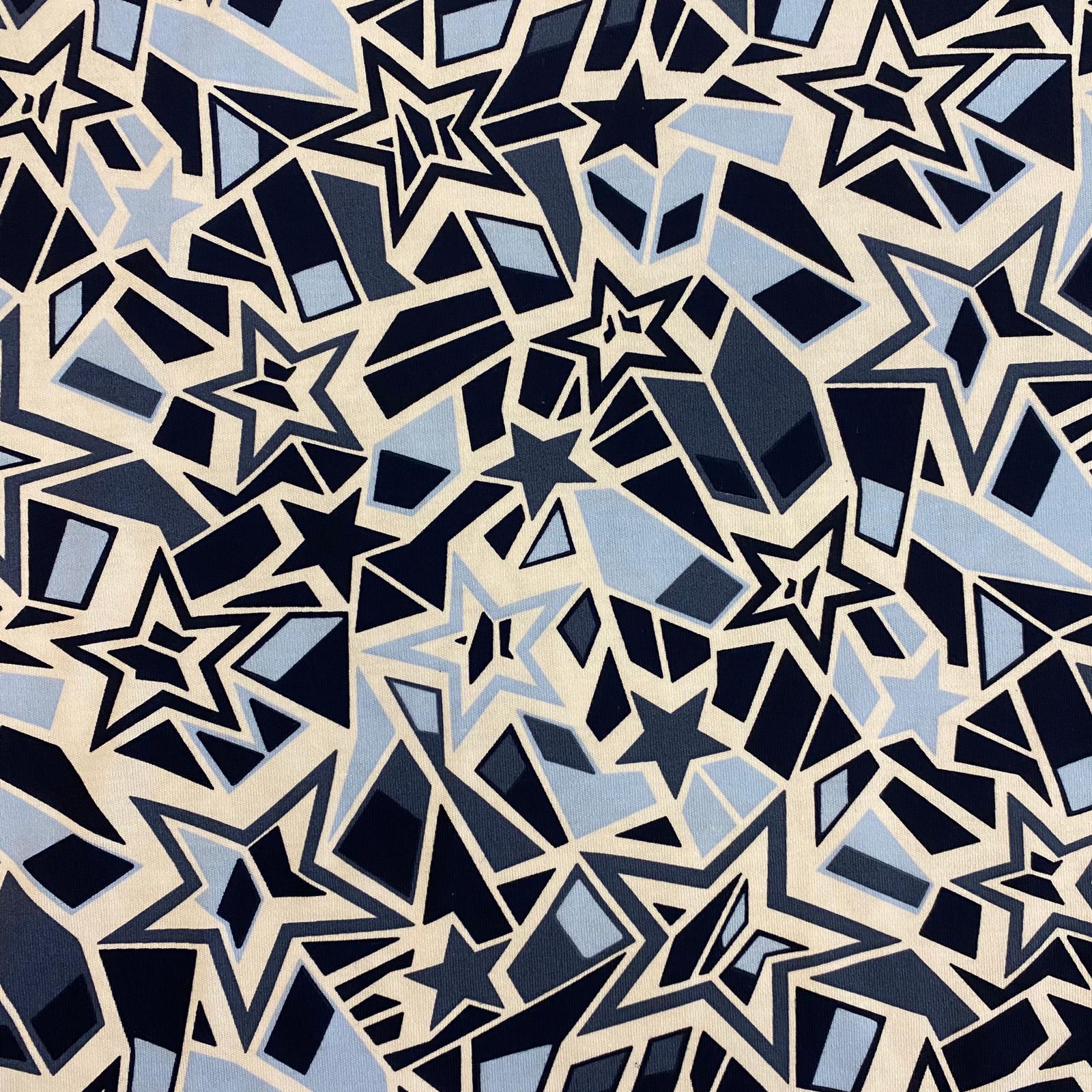 Oboulící úplet hvězdy modré