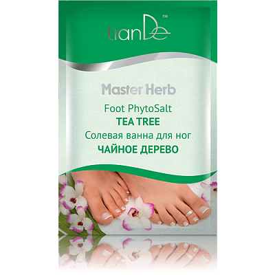 TianDe Master Herb Solná koupel na nohy Čajovníkový strom TianDe-shop-eu