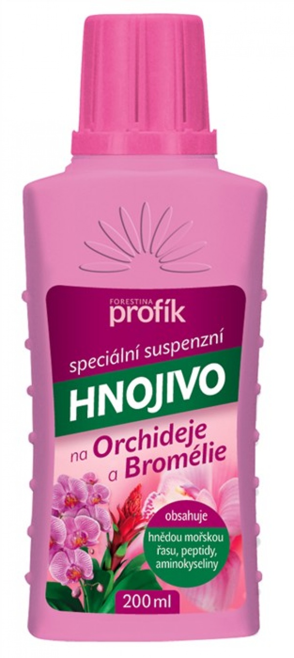 Forestina Profík hnojivo na orchideje a bromélie 200 ml Forestina