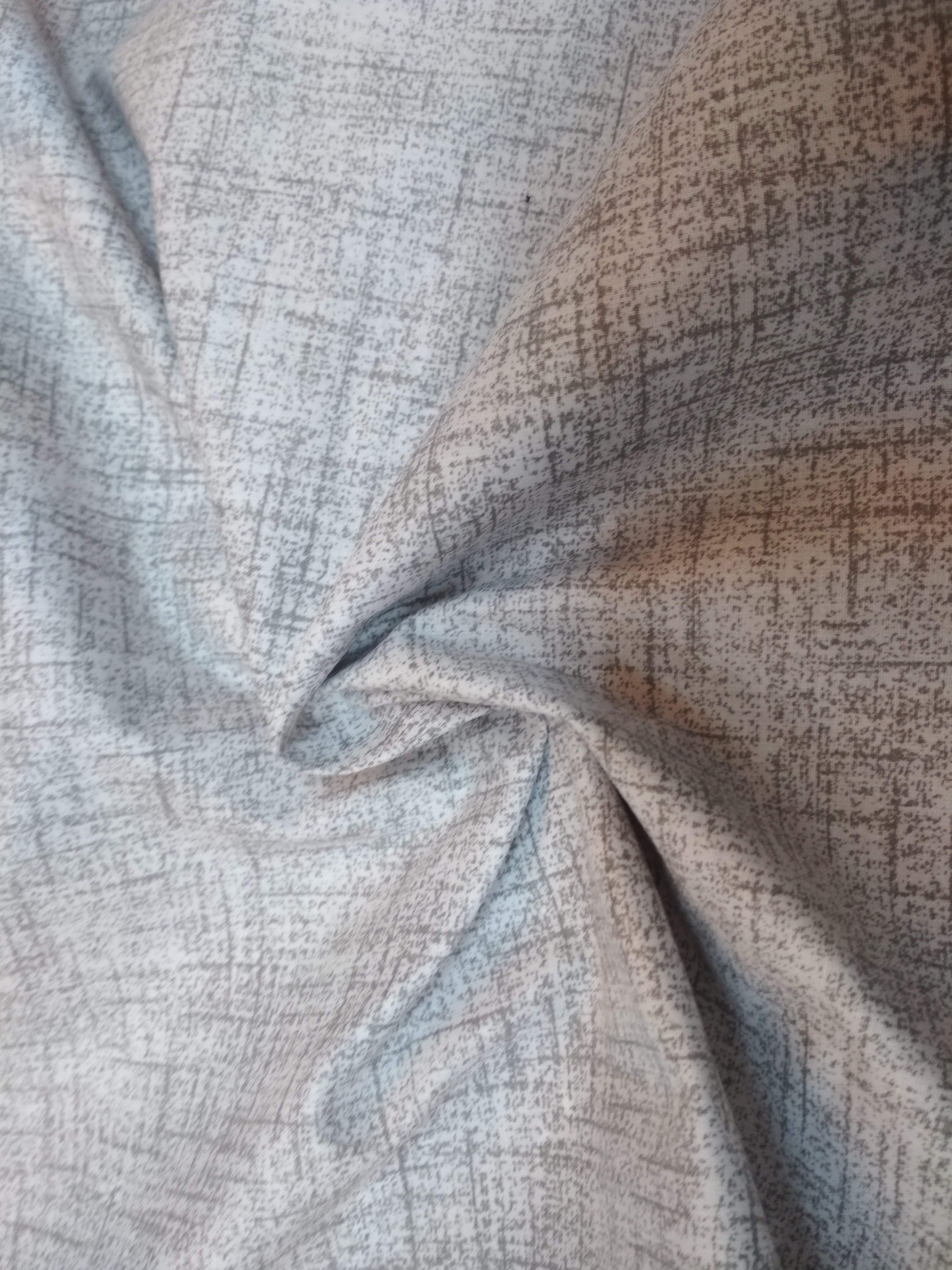 Bavlněné plátno středně šedé melé