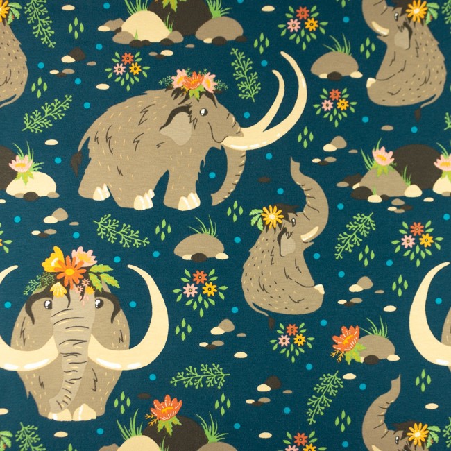 Jednolíc bavlněný mamutí svatba