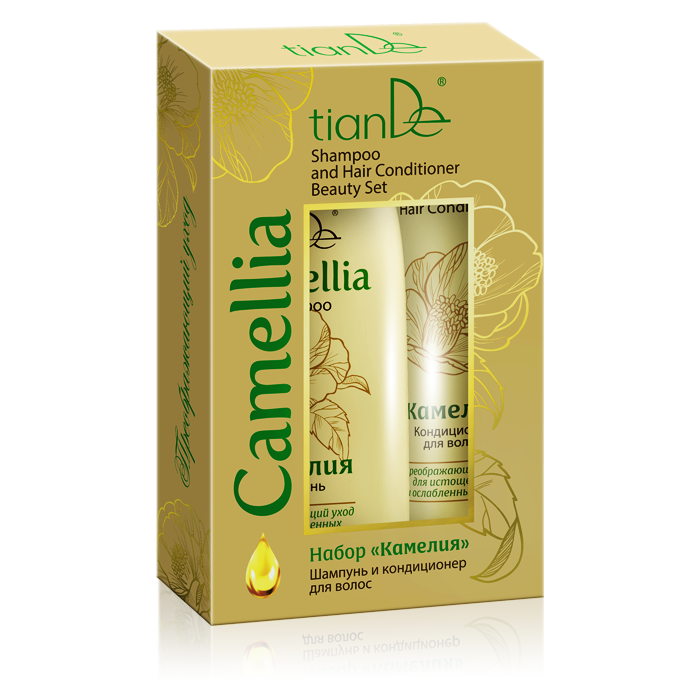 TianDe Sada „Kamélie“: šampon a kondicionér na vlasy TianDe-shop-eu