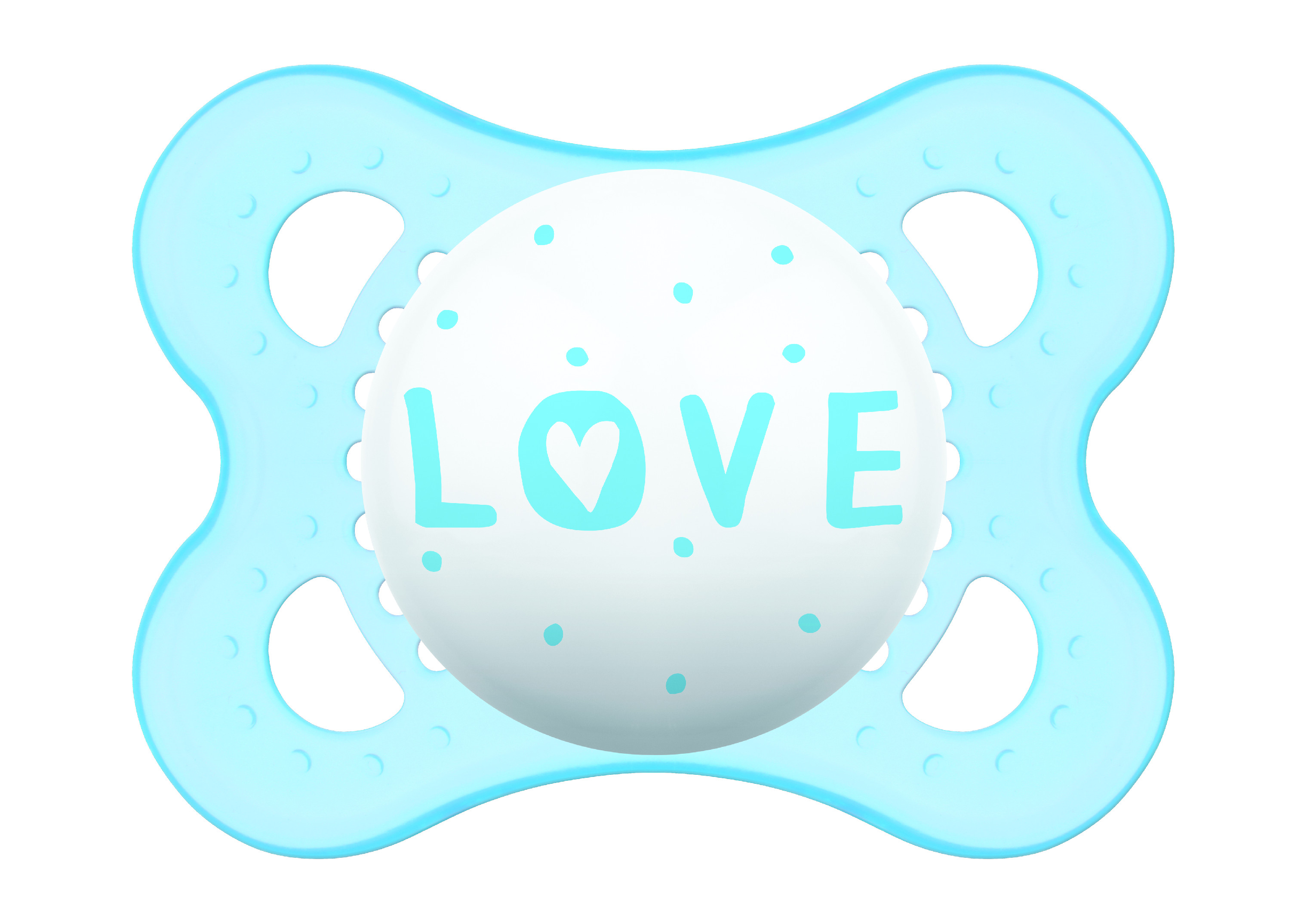 MAM dudlík Sayings 0-6m Barva: modrý Darjeeling.cz