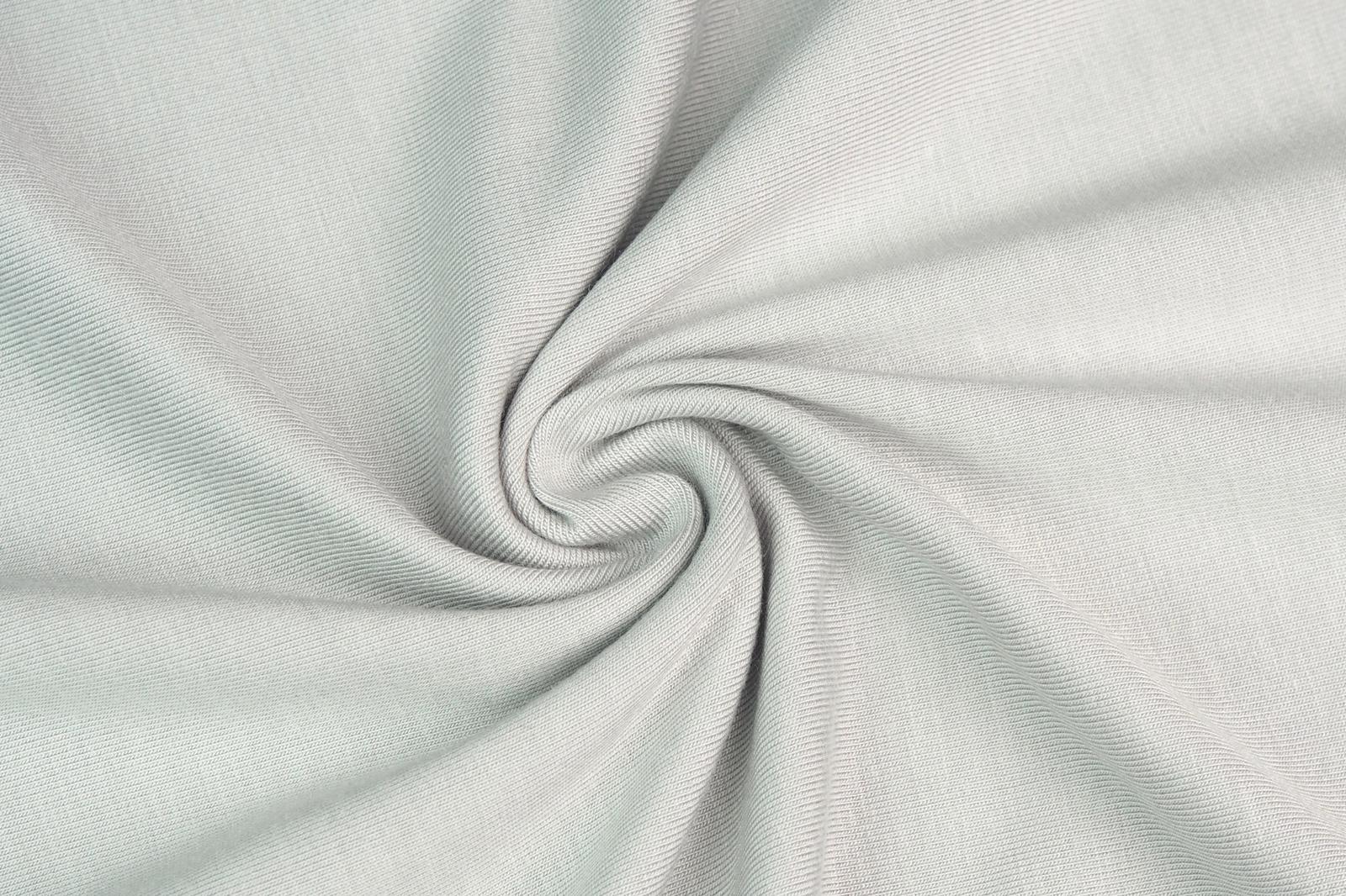 Úplet jednolíc tencel modal - světle šedý