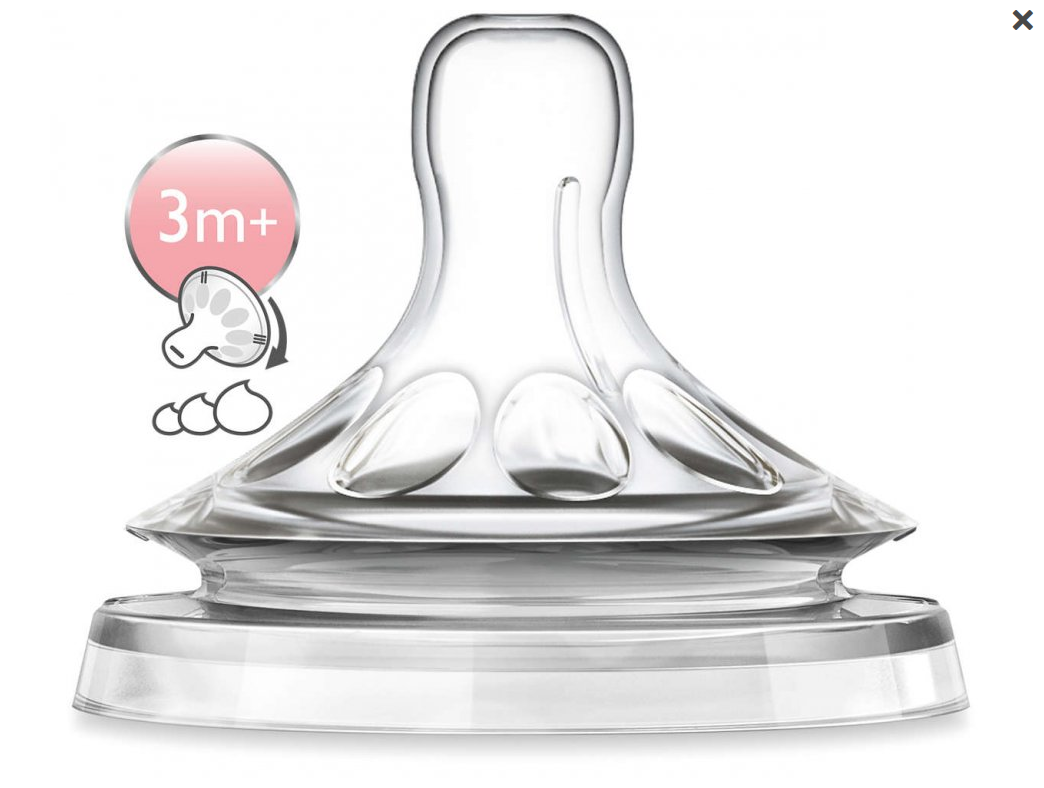 Philips AVENT Dudlík NATURAL variabilní průtok