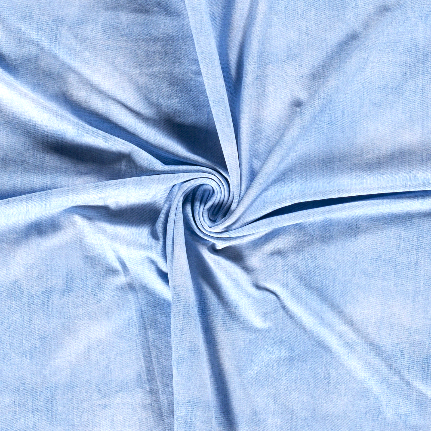 Teplákovina světlý jeans odřený vzhled DIGI TISK