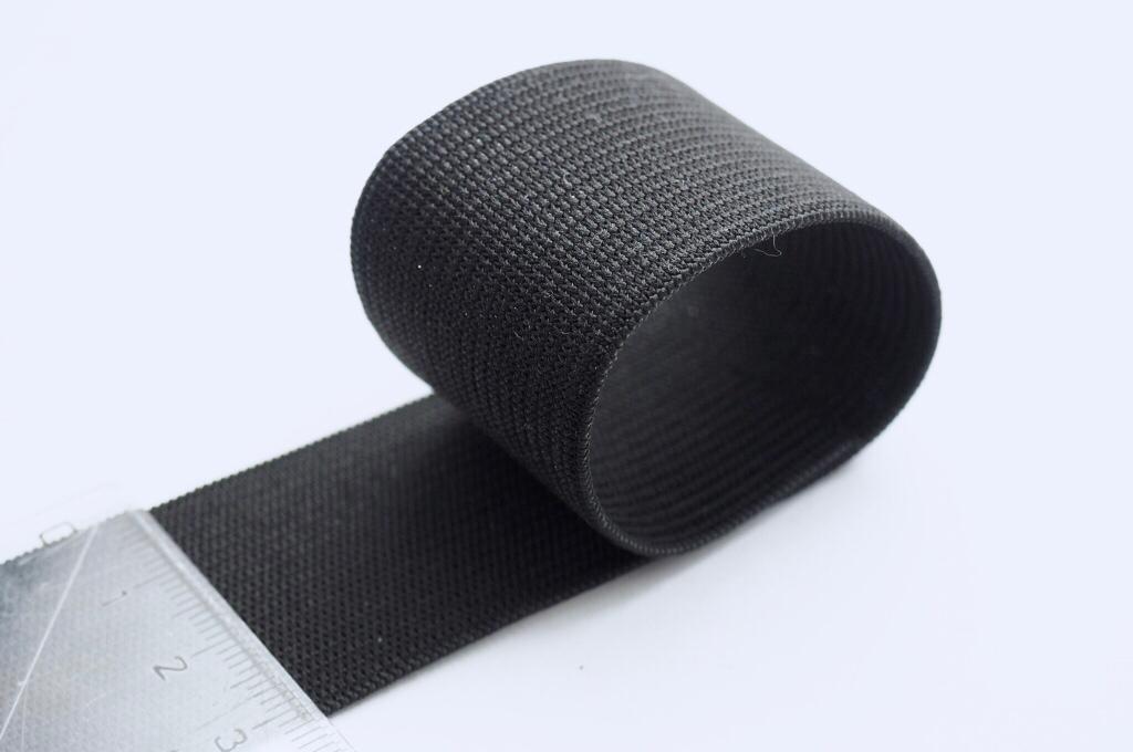 Pruženka tkaná 3 cm černá