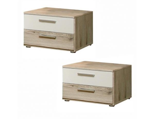 TEMPO KONDELA  Noční stolek VALERIA - 2 ks