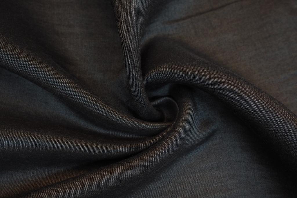 Tencel riflovina odlehčená černá