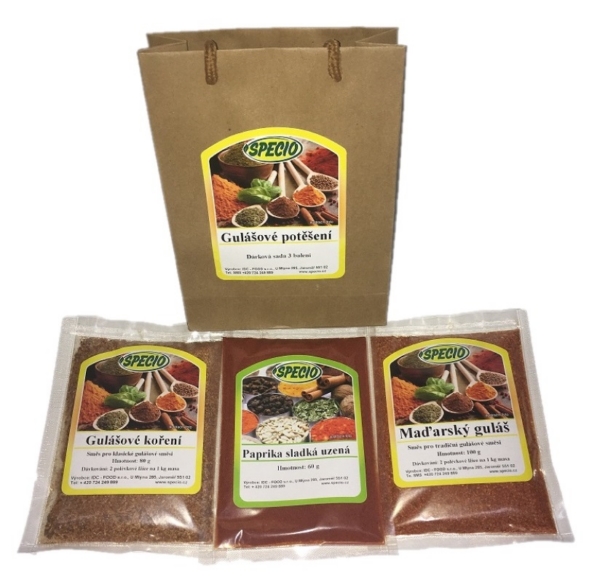 Gulášové potěšení - sada 3 koření IDC-FOOD s.r.o.