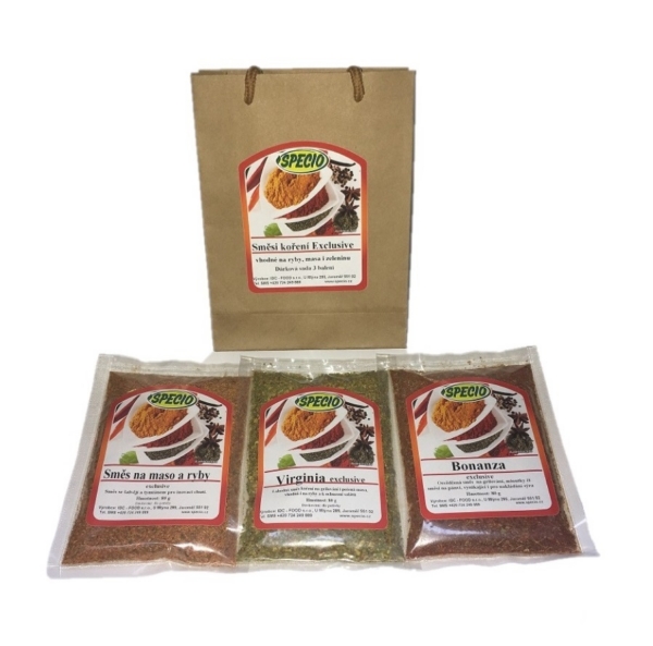 Směsi koření Exclusive - sada 3 koření IDC-FOOD s.r.o.