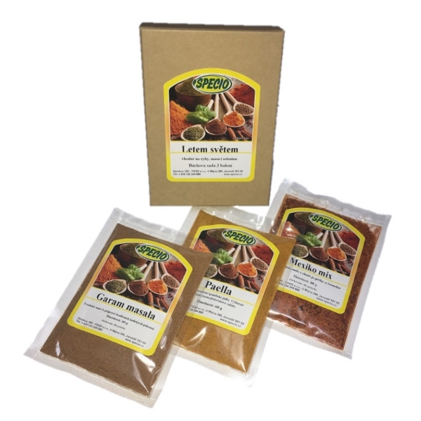 Letem světem - sada 3 koření IDC-FOOD s.r.o.