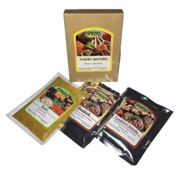 Asijské speciality - sada 3 koření IDC-FOOD s.r.o.