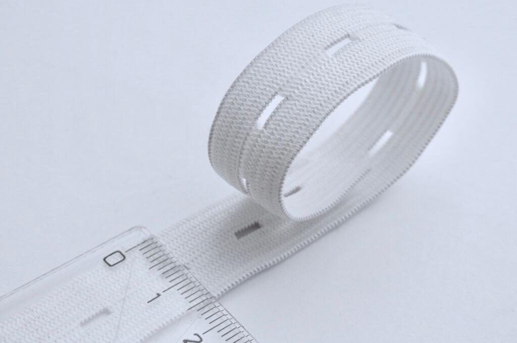 Pruženka dirková 18 mm bílá