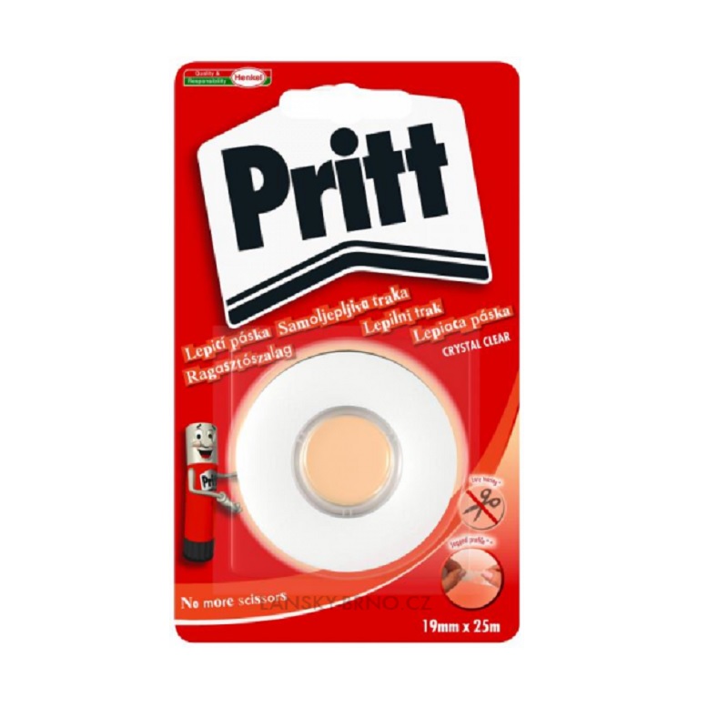 Pritt lepicí páska Už nikdy nůžky 19mm x 25m Distrimo-cz
