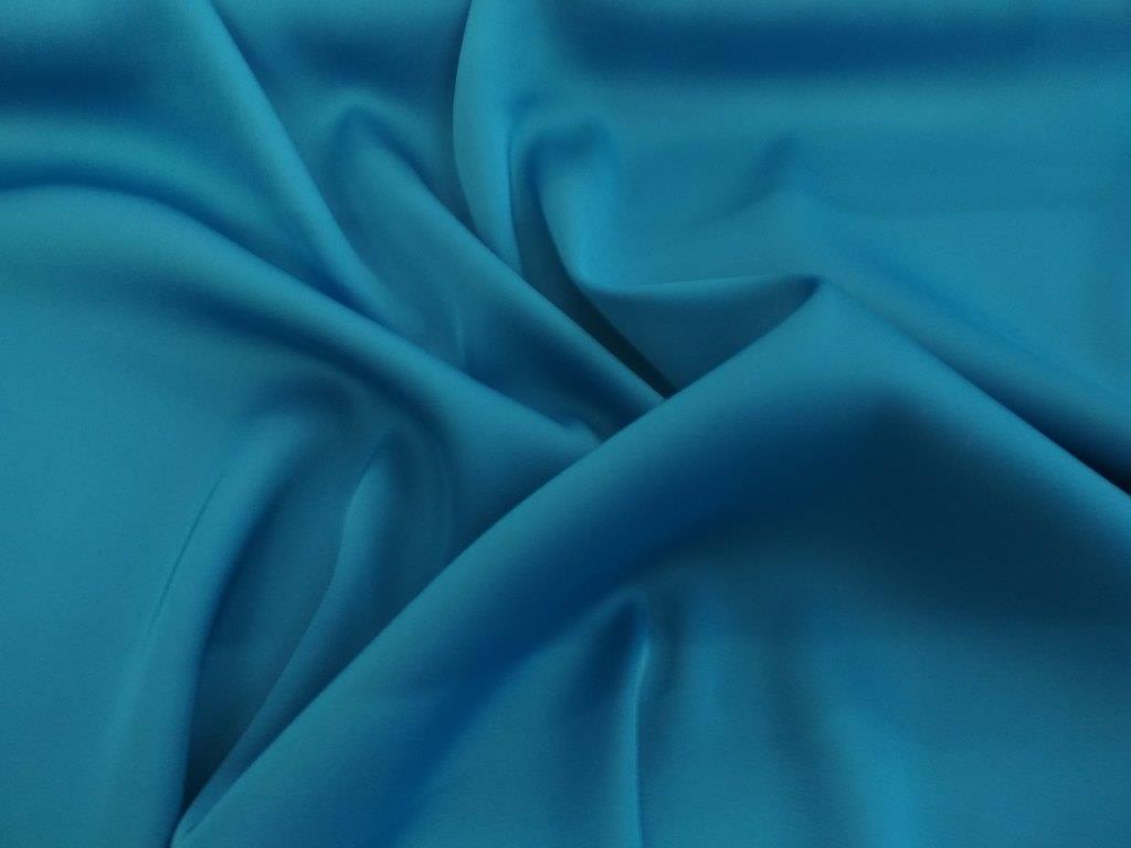 Umělé hedvábí / Silky tyrkysové