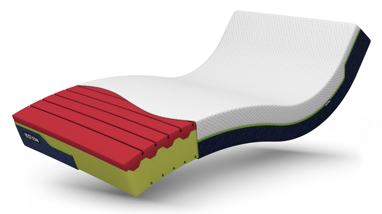 MATTON BOOGIE HR 85x190x18 Greenfirst - rozdělitelný zipem MATTON