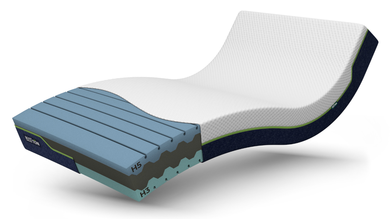 MATTON RAP PUR DUO 160x200x18 Sweetton - rozdělitelný zipem MATTON