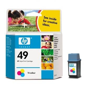Cartridge  HP 49  51649A originální (Barevná) | Tonery a náplně Tonery Náplně