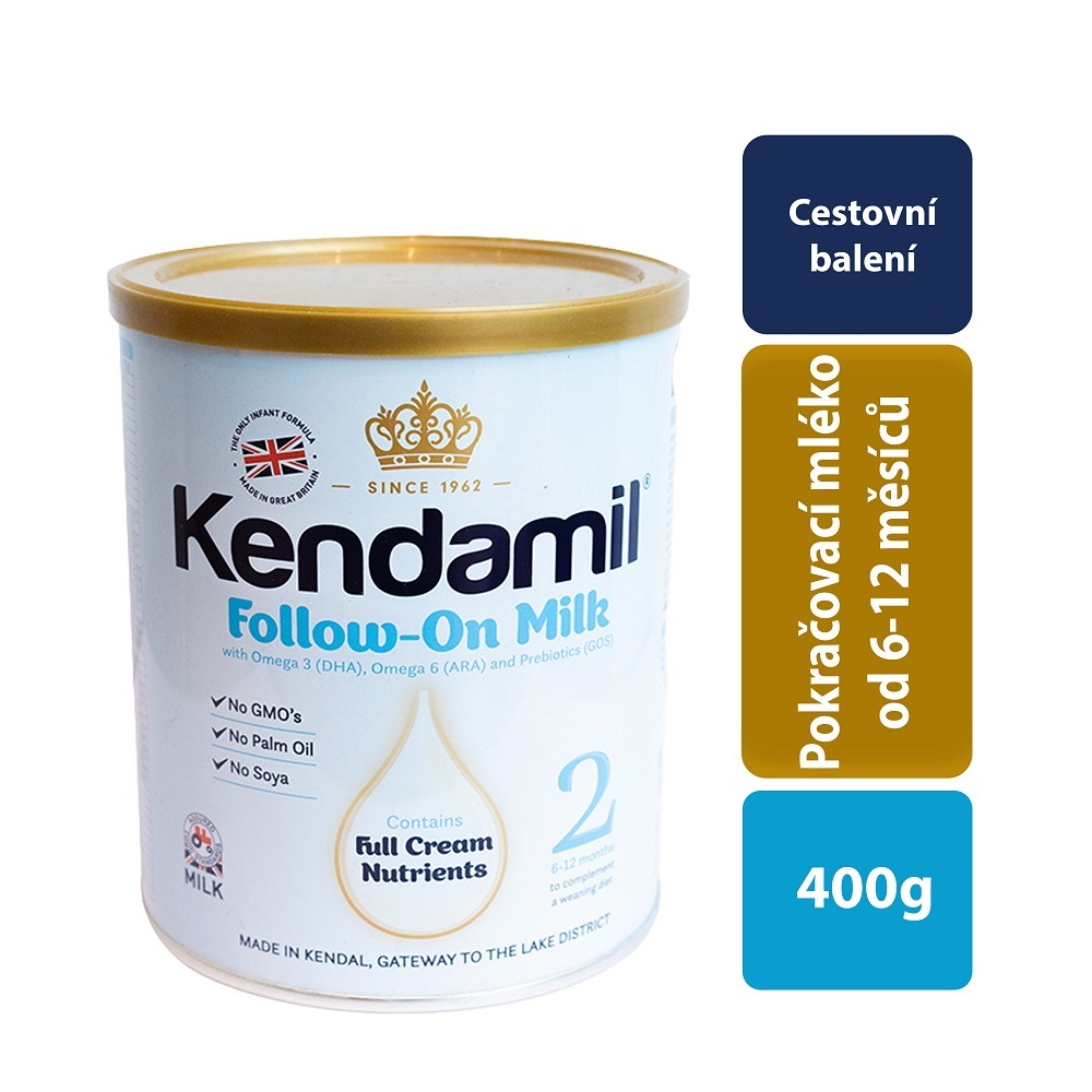 Kendamil 2 pokračovací mléko 400g Darjeeling.cz