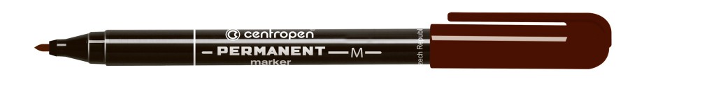 Popisovač Centropen 2846 permanent hnědá šíře 1mm Papermax-cz