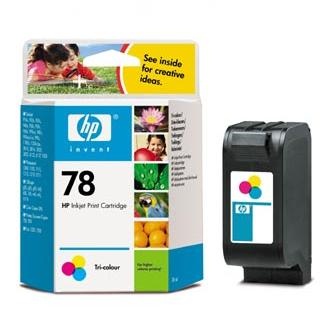 Cartridge HP 78 C6578D (Barevná) Tonery Náplně