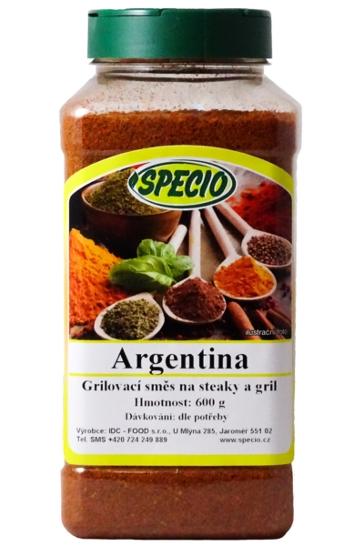 Argentina - grilovací směs 600g - dóza IDC-FOOD s.r.o.