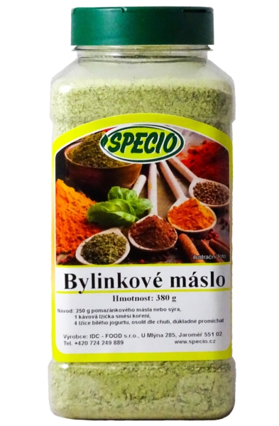 Bylinkové máslo 380g - dóza IDC-FOOD s.r.o.