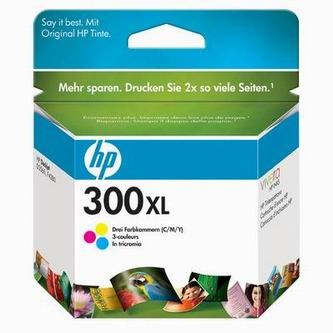 Cartridge HP 300XL CC644EE (Barevná) Tonery Náplně